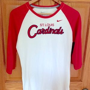 St. Louis Cardinals three-quarter length shirt